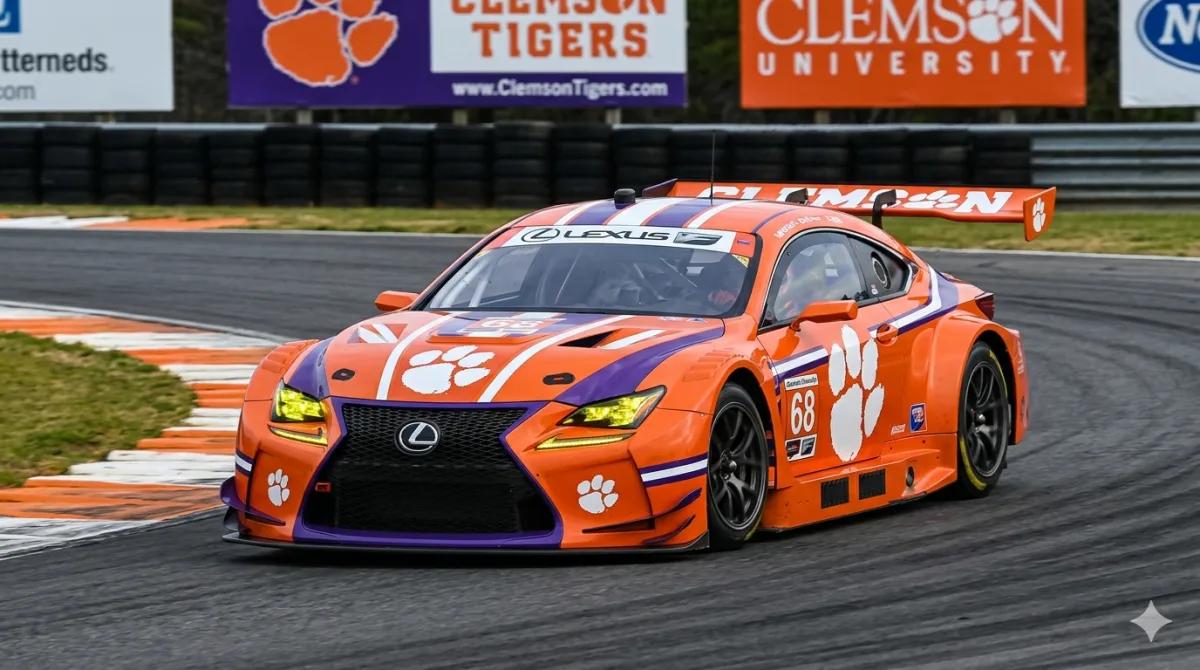 University GT3 race car