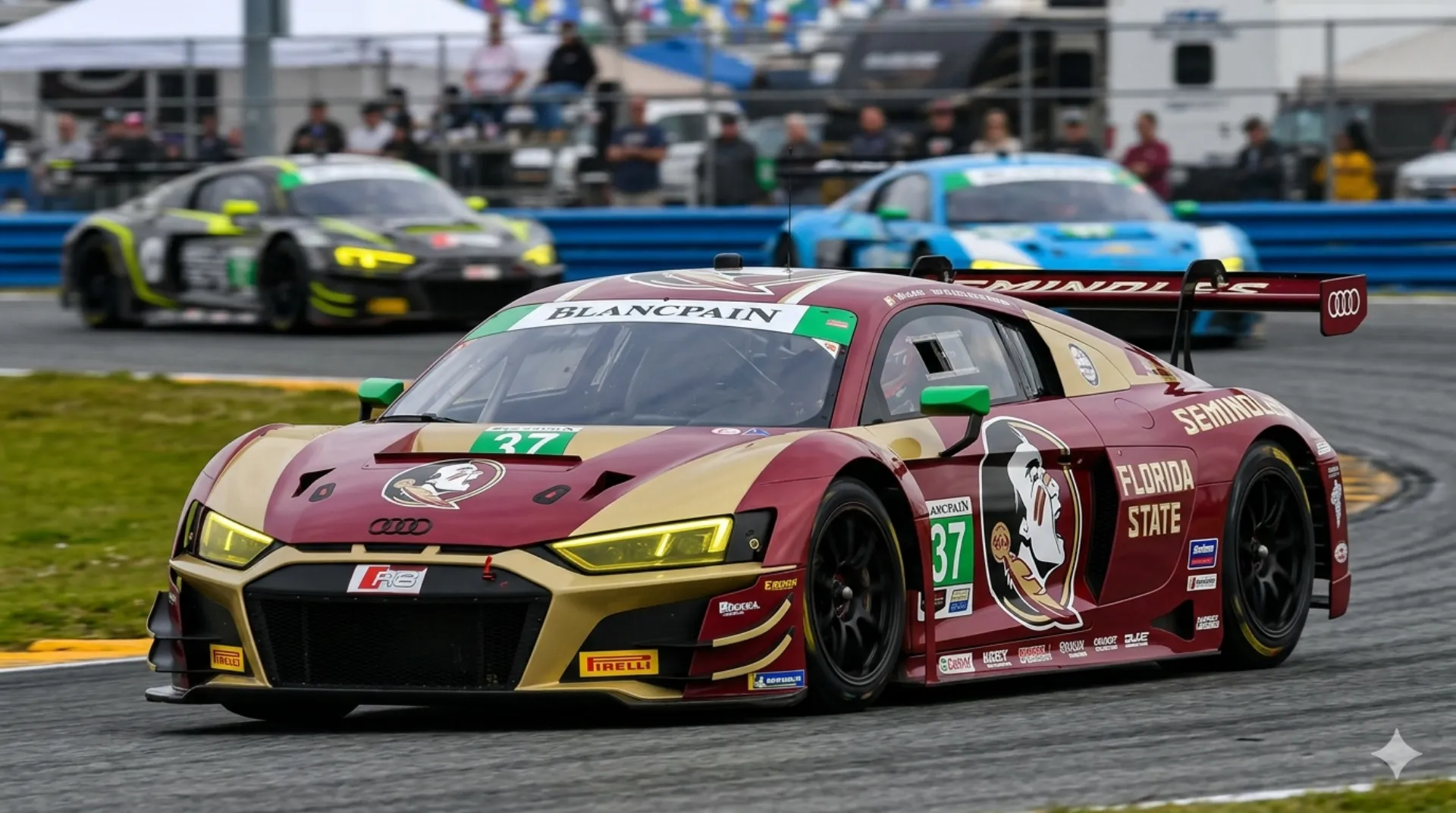 University Audi R8 GT3 race car